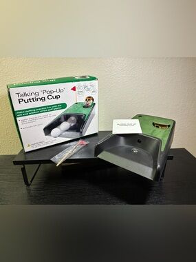 TALKING POP UP PUTTING CUP GOLF GADGETS GOPHER 2004
INDOOR PRACTICE